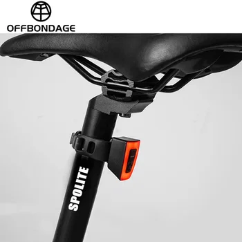 Велосипедный фонарь ESLNF, водонепроницаемый, перезаряжаемый через USB, задний фонарь для шлема, фонарь для велосипеда, светодиодный фонарь для безопасности ночной езды, задний фонарь со вспышкой