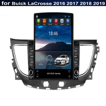 Для Tesla Style 2Din Android12 Автомагнитола Для Buick LaCrosse 2016-2035 Мультимедийный Видеоплеер GPS Стерео Carplay DSP камера