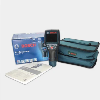 Bosch D-Tect 120 с литиевой батареей 10,8 В, Мультидетектор, Кирпичные стены, Гипсокартон, Бетон, Металл, Дерево, Проволока, Сканер сантехники