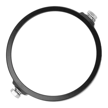 Универсальный черный 5,75-дюймовый алюминиевый круглый корпус фары Накладка на фару кольцевой кронштейн для крепления мотоциклов