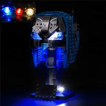 Комплект USB Light для Brick 76238 Bat-Man Бэтмобиль Cowl Строительные Блоки Brick-Не включает модель Lego